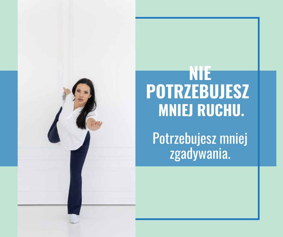 Read more about the article Nie potrzebujesz mniej ruchu. Potrzebujesz mniej zgadywania.